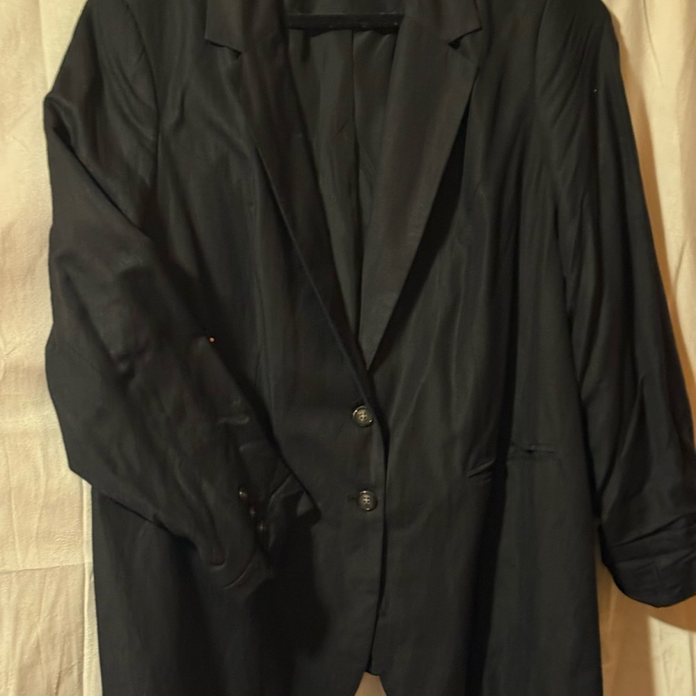29-Jessica London Black Blazer